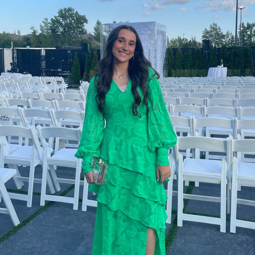 ASOS Green Layered Dress